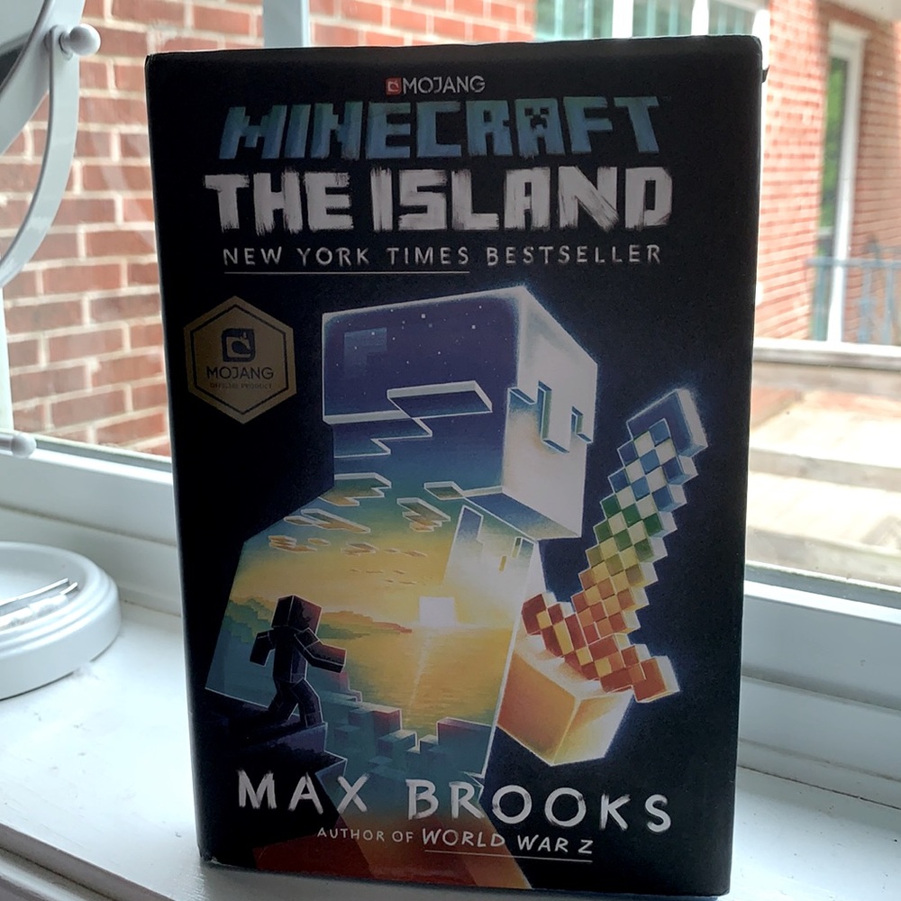 Minecraft”The island”NYTimes bestseller max brooks